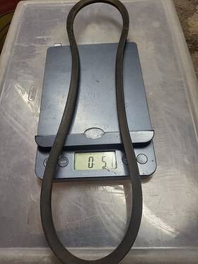 0344 Gates Automotive Belt Vulco V-belt New Old Stock F4 0344 Gates Automotive Belt Vulco V-belt New Old Stock F4