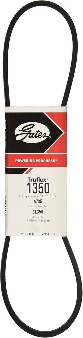 Gates 072053001457 1350 Truflex Fhp Low Horse-power V-belt