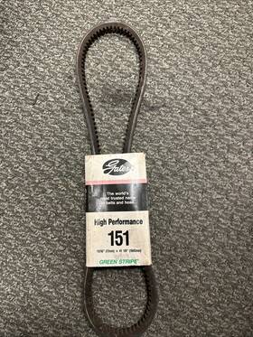 Gates 072053010435 151 Green Stripe V-belt 68-87 Vehicles See Descrip Free Shipping