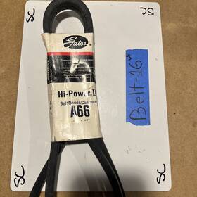 Gates 072053017687 A66 Hi-power Ii Classical Section Wrapped V-belt