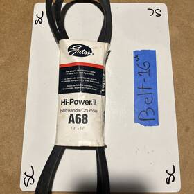 Gates 072053017700 A68 Hi-power Ii V-belt For Automotive And Industrial Drive Systems