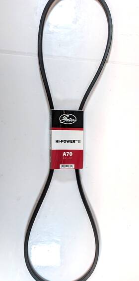 Gates 072053017724 A70 Hi-power Ii Classical Section Wrapped V-belt 1/2 Inch X 72