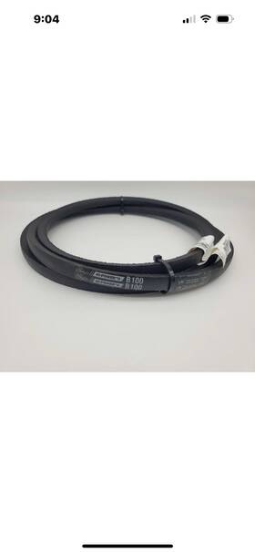 Gates 072053018028 B100 Hi-power Ii Classical Section Wrapped V-belt