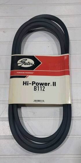 X115 Gates 072053018134 B112 Hi-power Ii Classical Section Wrapped V-belt V80 21/32 Inch