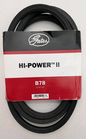Gates 072053019636 B78 Hi-power Ii Classical Section Wrapped V-belt