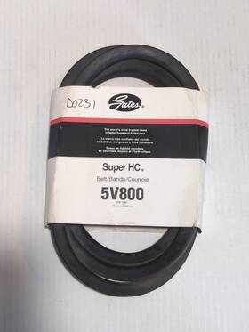 Gates 072053291094 5v800 Super Hc Narrow Section Wrapped V-belt