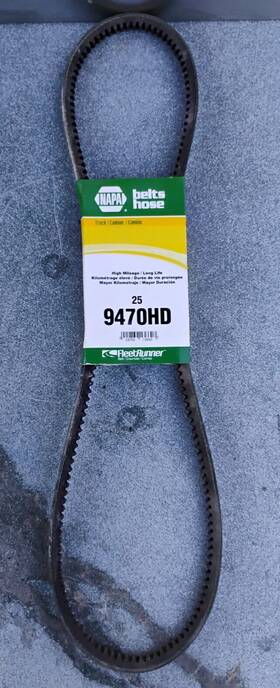 Gates 072053777321 Napa / 9470hd High Capacity Heavy-duty Accessory Drive V-belt