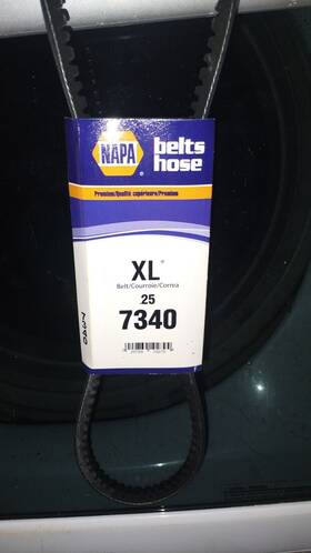 17027340 Gates Napa Automotive Xl 25-7340