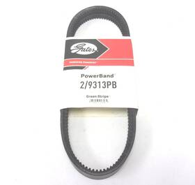 9313pb Gates 2/9313pb New Green Stripe Powerband Heavy Duty Joined V-belt 32.13 Inch X1.13