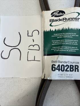 6402br Gates Standard Blade Runner Lawn And Garden Belt