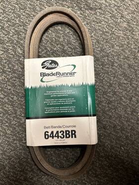 6443br Gates Blade Runner Accessory Drive Belt Free Shipping 83-3/4 In Sh