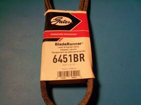 6451br Gates Blade Runner Accessory Drive Belt 1/2 Inch X 62-3/4 New Ct3