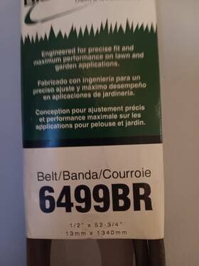 6499br Gates Accessory Drive Belt