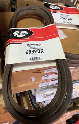 6589br Gates Genuine Bladerunner Lawn Mower Belt 17 X 3131mm - 21/32 123 1/4 Inch