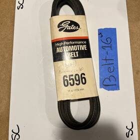 6596 Gates Green Stripe Belt For Automotive Engines And Heavy-duty Applications