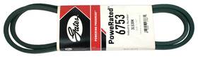 6753 Gates Powerated V-belt 3/8 Inch X 53 Fits Clutching/heavy Duty Drives Model Id