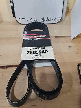 7k855ap Gates Roadmax Serpentine Belt