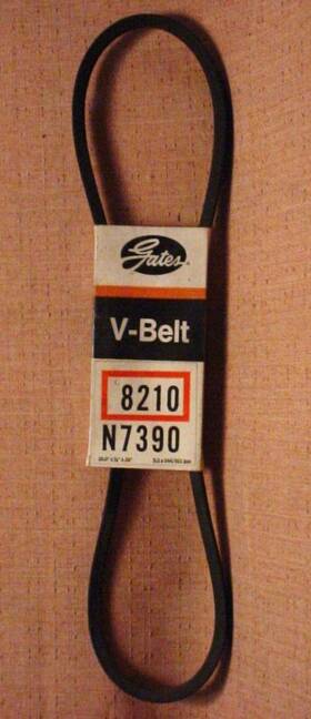 N7390 Gates 8210 Vintage V-belt #8210/n7390 Nos In Original Package Never Used Late 1960s