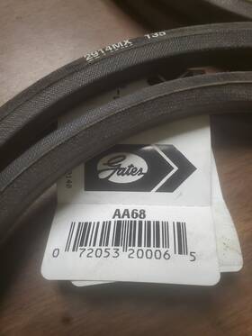 Aa68 Gates Belt