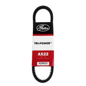 Gat-ax22 Gates Ax22 Notched V Belt - 1/2 Inch X 24