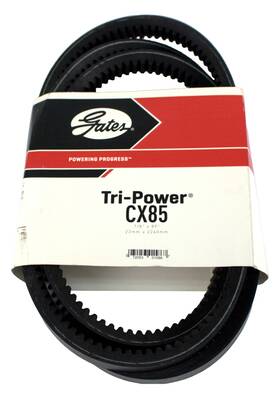 Cx85 Gates Tri-power V-belt 7/8in X 89in Fits Small Diameter Pulleys/back Idlers