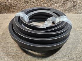 D390 Gates Hi-power 40 Feet V-belt - D Section 1 Band Smooth Single Sided Black