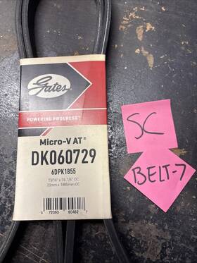 Dk060729 Gates Serpentine Belt-premium Oe Dual Sided Micro-v Belt