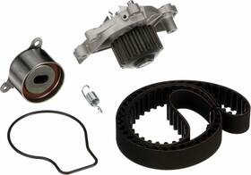 Gat-tckwp184a Gates Tckwp184a Engine Timing Belt Kit With Water Pump