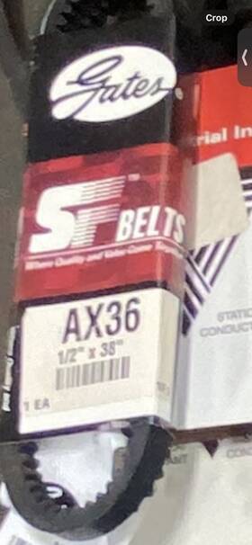 Jk6-861ba Gates Ax36 - Serpentine Belt