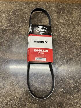 K040319 Gates Micro-v Serpentine Drive Belt For 06-11 Kia Rio 99-17 Nissan Tsuru