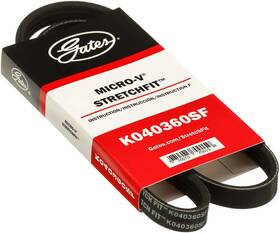 K040360sf Gates Serpentine Belt-premium Oe Stretch Fit Micro-v Belt