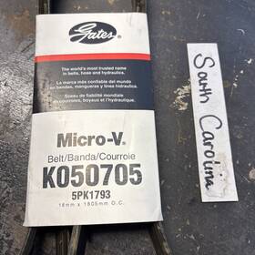 K050705 Gates Serpentine Belt-premium Oe Micro-v Belt