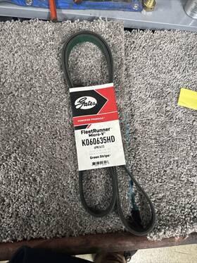 K060635hd Gates Serpentine Belt-fleetrunner Heavy Duty Micro-v Belt K060635hd Gates Serpentine Belt-fleetrunner Heavy Duty Micro-v Belt