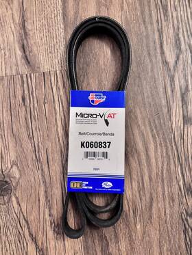 K060873 Gates Micro-v 6-rib Serpentine Belt - 13/16 Inch X84-1/4 New Old Stock