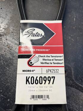 K060997 Gates Serpentine Belt-premium Oe Micro-v Belt