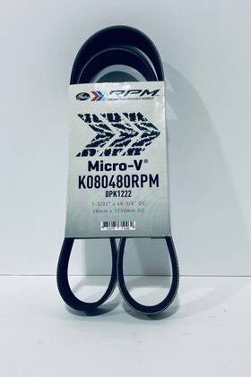 K080480rpm Gates Rpm High Performance Micro-v Serpentine Drive Belt -