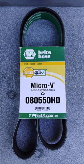 K080550hd Gates Napa / Fleetrunner Heavy Duty Micro-v Serpentine Belt