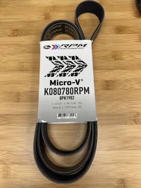 K080780rpm Gates Serpentine Belt Rpm High Performance Micro V