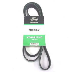 K080817hd Gates New Serpentine Heavy Duty Micro-v Belt 8pk2077 82.25 Inch X 1.09375