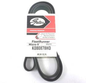 K080878hd Gates New Serpentine Heavy Duty Micro-v Belt 8pk2231 88.375 Inch X 1.0938