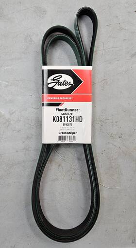 K081131hd Gates Fleetrunner Micro-v Serpentine Belt 8 Rib 113-3/4 Inch