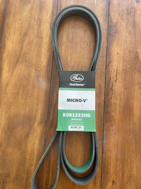 K081223hd-8pk3103 Gates For Ford F-250 Super Duty 99-03 Specialty Heavy V-ribbed Serpentine Belt
