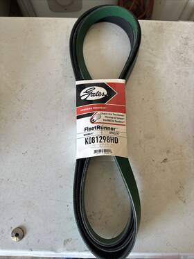K081298hd Gates Serpentine Belt-fleetrunner Heavy Duty Micro-v Belt