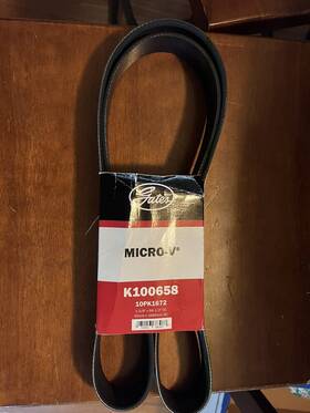 K100658 Gates Serpentine Belt-premium Oe Micro-v Belt