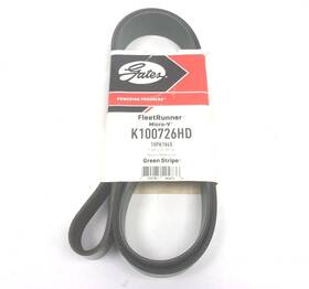 K100726hd Gates New Serpentine Heavy Duty Micro-v Belt 10pk1845 73.125 X 1.375 Inch