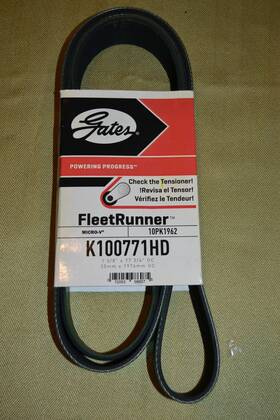 K100771hd Gates New Fleetrunner Heavy Duty Micro-v Green Belt - Free Ship