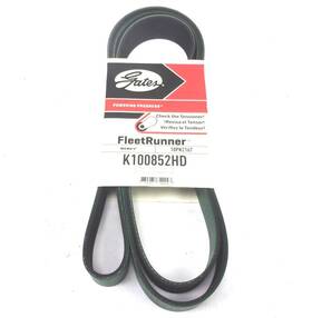 K100852hd Gates New Serpentine Heavy Duty Micro-v Belt 10pk2167 85.875 Inch X 1.375