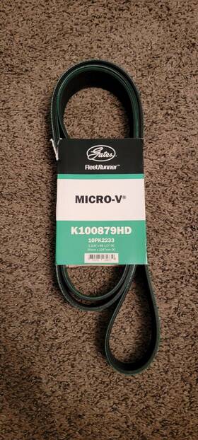 K100879hd Gates Serpentine Belt-fleetrunner Heavy Duty Micro-v Belt