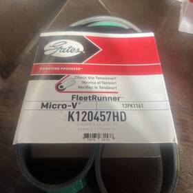K120457hd Gates Nos Serpentine Belt-fleetrunner Heavy Duty Micro-v Belt
