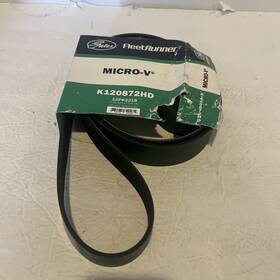 K120872hd Gates Serpentine Belt-fleetrunner Heavy Duty Micro-v Belt